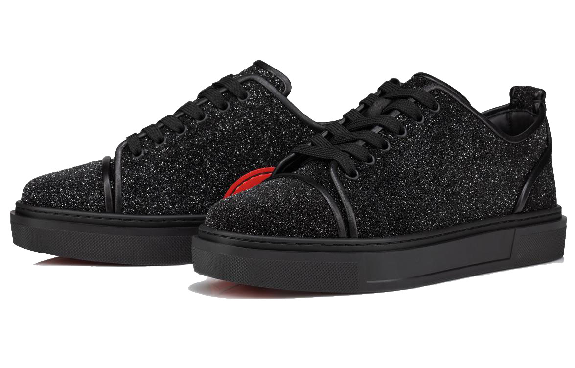 Lookbook Christian Louboutin Adolon Junior Flat 'Negro' 3220991BK01
