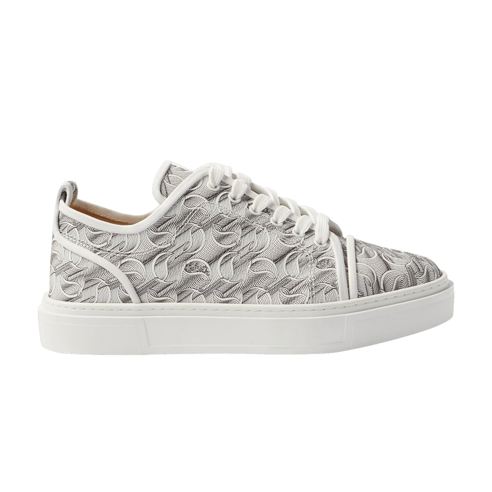 Christian Louboutin Adolon Junior Flat Low 'CL Graphic Pattern' 3220992-WH51