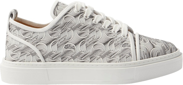 ルブタン Adolon Jr. フラット "CL柄" 3220992-WH51 Buy ルブタン Adolon Jr. フラット "CL柄" 3220992-WH51