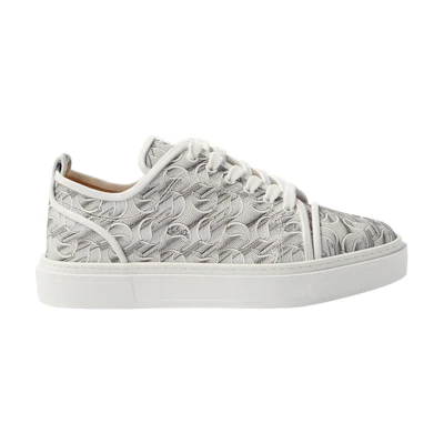 Christian Louboutin Adolon Junior Flat Low 'CL Graphic Pattern'