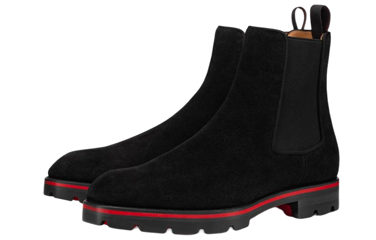 Christian Louboutin Alpinono Flat Chelsea Boot 'Black' 圖 3