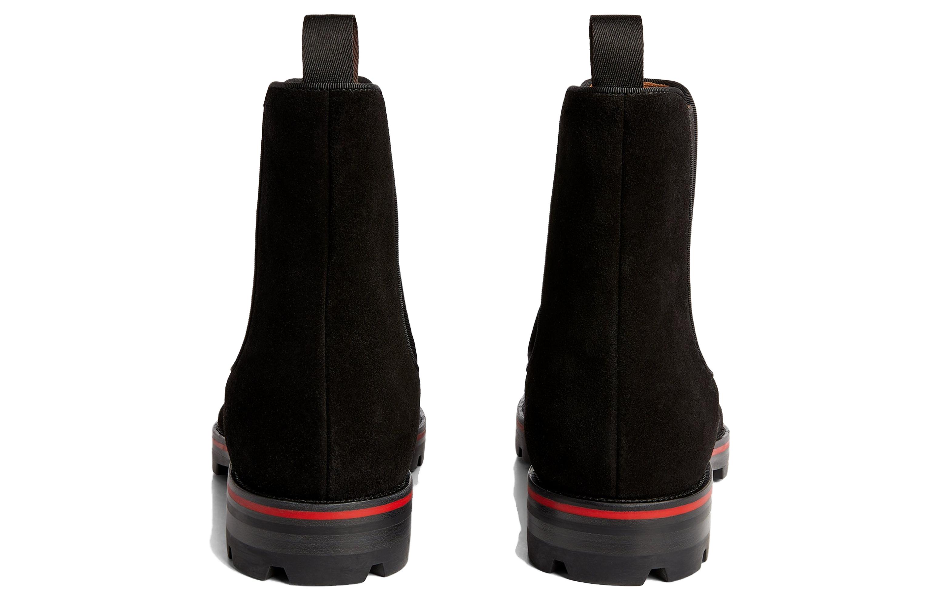 Christian Louboutin Alpinono Flat Chelsea Boot 'Black' 圖 5