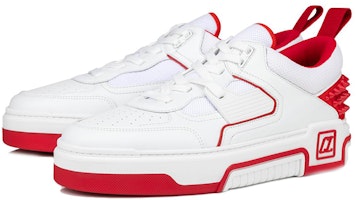 CL路鉑廷 小牛皮 防滑耐磨 低筒 板鞋 男款 白紅 Order CL路鉑廷 小牛皮 防滑耐磨 低筒 板鞋 男款 白紅