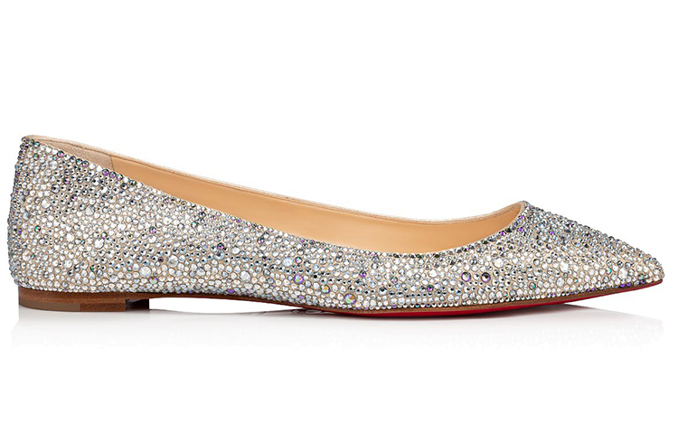 Christian Louboutin Ballalla Flat 'Silver' 圖 2