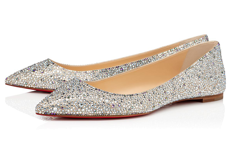 Christian Louboutin Ballalla Flat 'Silver' 圖 3