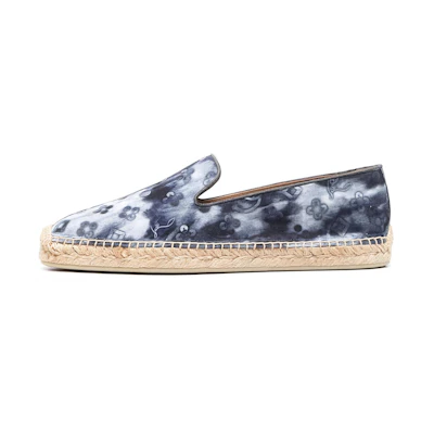 Christian Louboutin Canvas Flat 'Blue Woven'