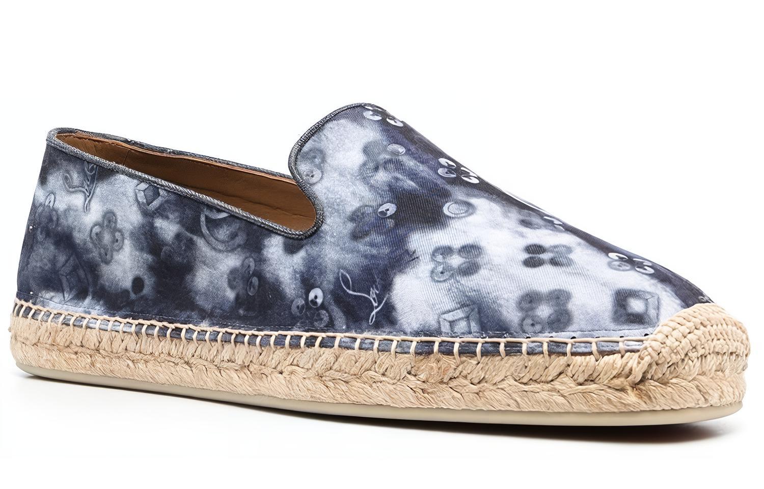 Christian Louboutin Canvas Flat 'Blue Woven' 圖 2