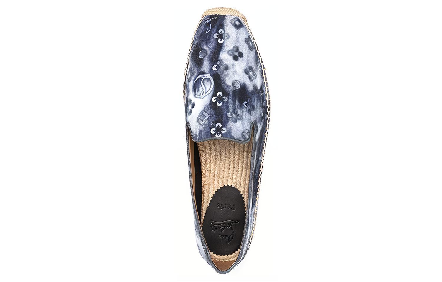 Christian Louboutin Canvas Flat 'Blue Woven' 圖 4