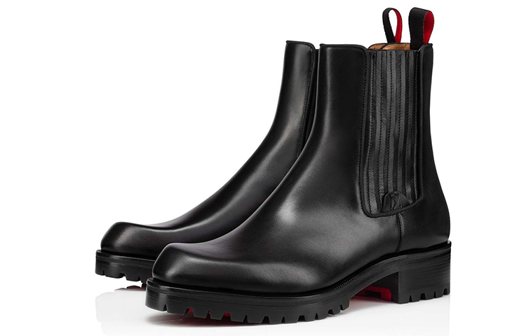 Christian Louboutin Chelsea Boot 'Red Bottom - Black' 圖 2