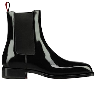 크리스찬 루부탱 스무스 블랙 첼시 부츠 3220334BK01 Order 크리스찬 루부탱 스무스 블랙 첼시 부츠 3220334BK01