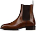 Buy Christian Louboutin Chelsea Boot 'Kulit Anak Lembu Coklat Licin' 3220512BWI3