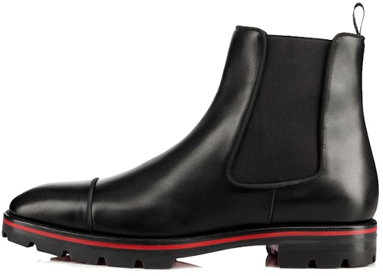 クリスチャンルブタン チェルシーブーツ (黒カーフ) 3161148BK01 Buy クリスチャンルブタン チェルシーブーツ (黒カーフ) 3161148BK01