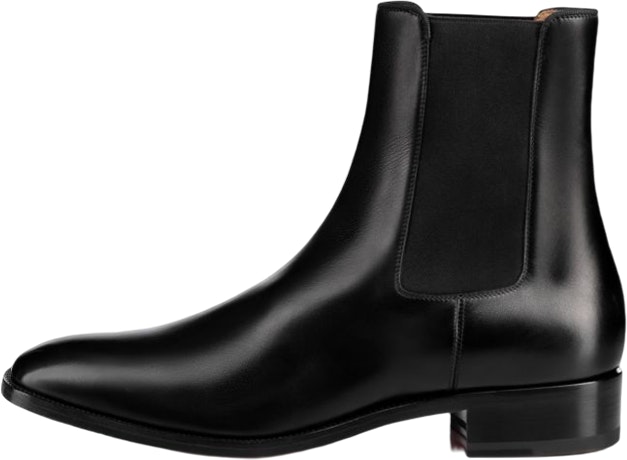 christian-louboutin-chelsea-boots-black-calfskin-1180277-bk-01