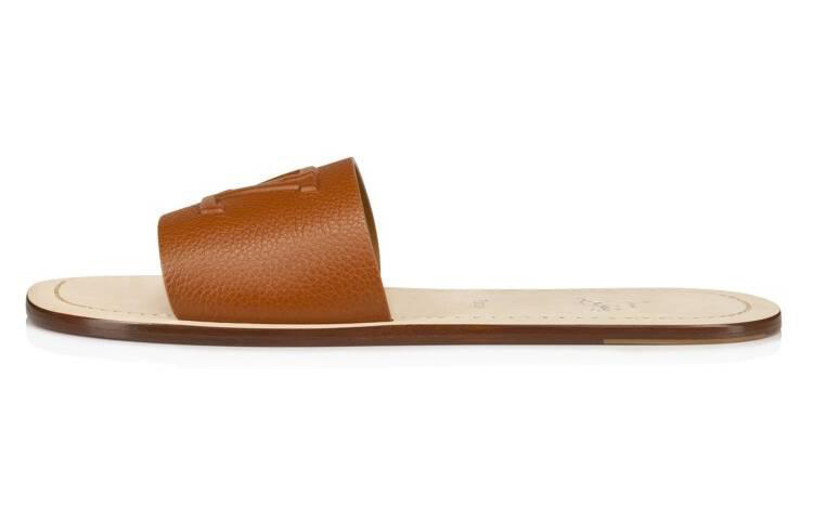 Buy クリスチャンルブタン カタクロウ スライド ブラウン 1230937C329