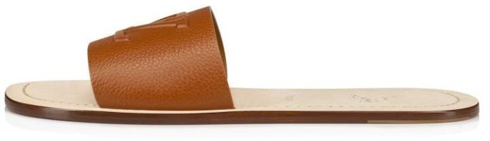 Christian Louboutin CL Cataclou Round Toe Slide 'Brown' 1230937C329 Christian Louboutin CL Cataclou Round Toe Slide 'Brown' 1230937C329