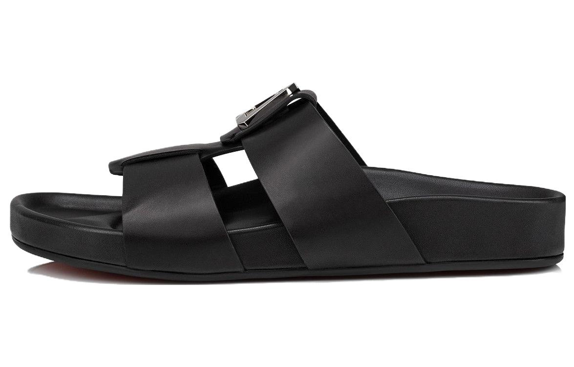Christian Louboutin Dhabubizz Flat Slide 'Black' 3230330BK01