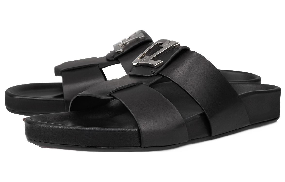 Order 크리스찬 루부탱 다부비즈 플랫 슬라이드 (블랙) 3230330BK01