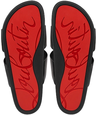 크리스찬 루부탱 다부비즈 플랫 슬라이드 (블랙) 3230330BK01 Purchase 크리스찬 루부탱 다부비즈 플랫 슬라이드 (블랙) 3230330BK01