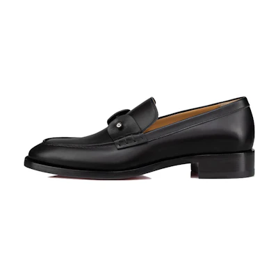 Christian Louboutin Leather Loafers 'Black'