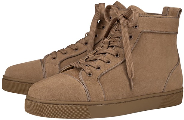 Christian Louboutin CL Platine High Top 'Brown Leather' 3220766c941 Order Christian Louboutin CL Platine High Top 'Brown Leather' 3220766c941