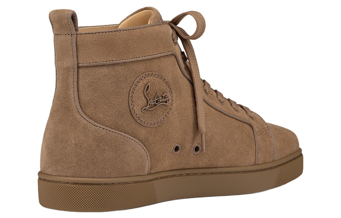 Lookbook 克里斯提·鲁布托CL棕色皮革高帮运动鞋 3220766c941