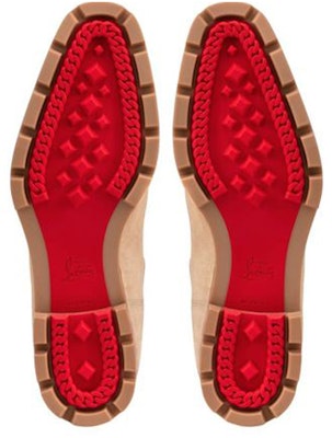 Christian Louboutin CL Platine Kulit Coklat 'But Chelsea Slip-On Hujung Bujur' 3221222F579 Shop Christian Louboutin CL Platine Kulit Coklat 'But Chelsea Slip-On Hujung Bujur' 3221222F579