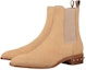 Lookbook Christian Louboutin CL Kulit Platine But Chelsea Hujung Bulat 'Beige' Selasa 3220740F579