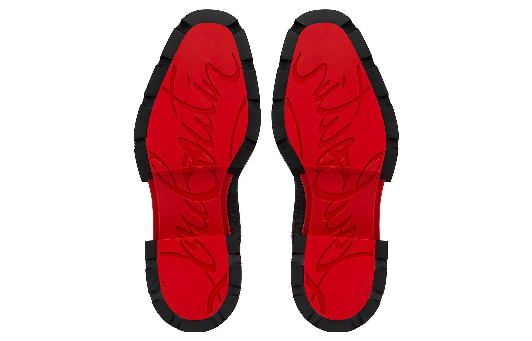 Christian Louboutin CL Platini Slip-On Leather Boots 'Black Fashion' 圖 4