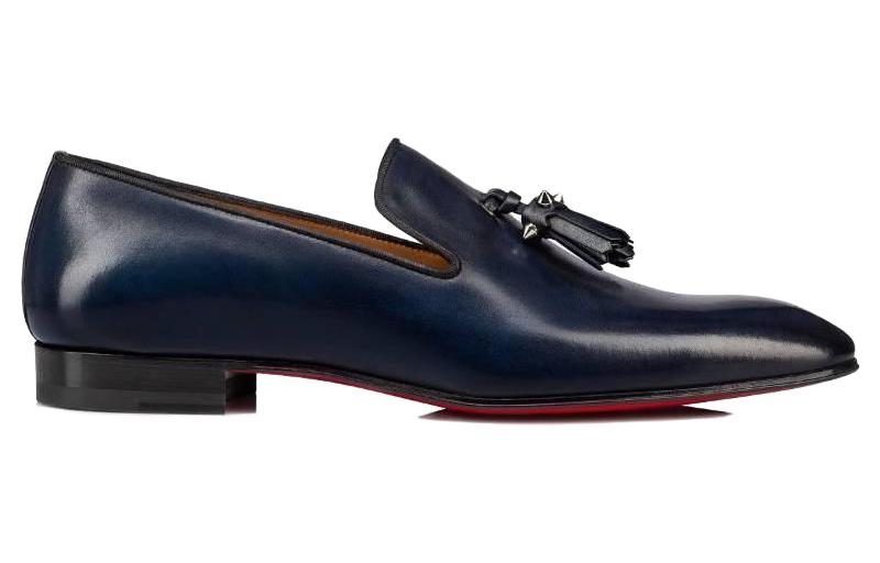 Christian Louboutin CL Platinum First Layer Cow Leather Blue 'Simple CMFT Loafer' 圖 2