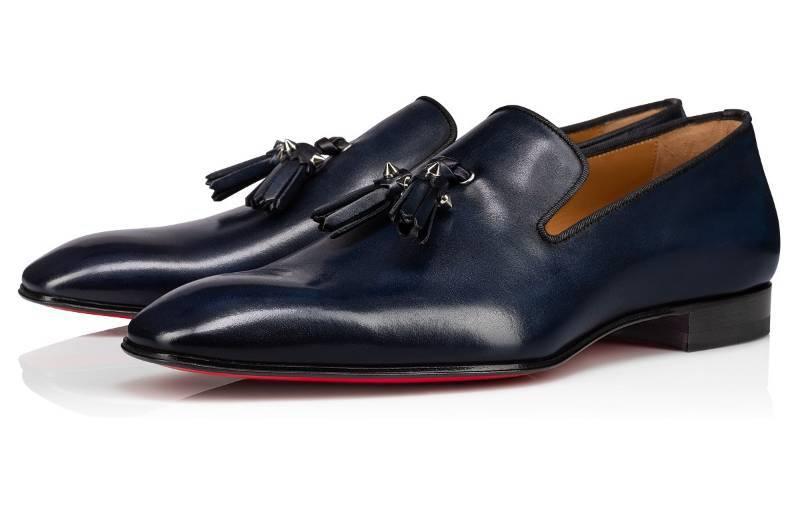 Christian Louboutin CL Platinum First Layer Cow Leather Blue 'Simple CMFT Loafer' 圖 3