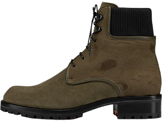 Bottes à Lacets en Cuir Platine Christian Louboutin ''Marron''. 3220919C849 Buy Bottes à Lacets en Cuir Platine Christian Louboutin ''Marron''. 3220919C849