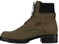 Buy Bottes à Lacets en Cuir Platine Christian Louboutin ''Marron''. 3220919C849