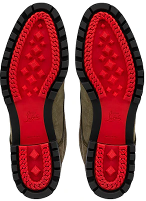 Bottes à Lacets en Cuir Platine Christian Louboutin ''Marron''. 3220919C849 Purchase Bottes à Lacets en Cuir Platine Christian Louboutin ''Marron''. 3220919C849