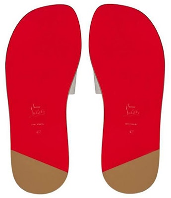 Christian Louboutin CL Platinum Toe Ring Slides 'Kelabu Coklat' 1230937I569 Shop Christian Louboutin CL Platinum Toe Ring Slides 'Kelabu Coklat' 1230937I569