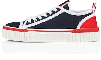 Christian Louboutin CL Platinum x Pedro Low Top 'Comfort Round Toe Blue White' 32304625375 Christian Louboutin CL Platinum x Pedro Low Top 'Comfort Round Toe Blue White' 32304625375