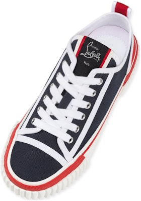 Christian Louboutin CL Platinum x Pedro Low Top 'Keselesaan Hujung Bulat Biru Putih' 32304625375 Shop Christian Louboutin CL Platinum x Pedro Low Top 'Keselesaan Hujung Bulat Biru Putih' 32304625375