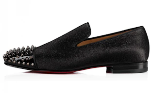 Christian Louboutin CL Spooky Patent Leather Slip-On Casual Shoes Black 1180185B139 Christian Louboutin CL Spooky Patent Leather Slip-On Casual Shoes Black 1180185B139