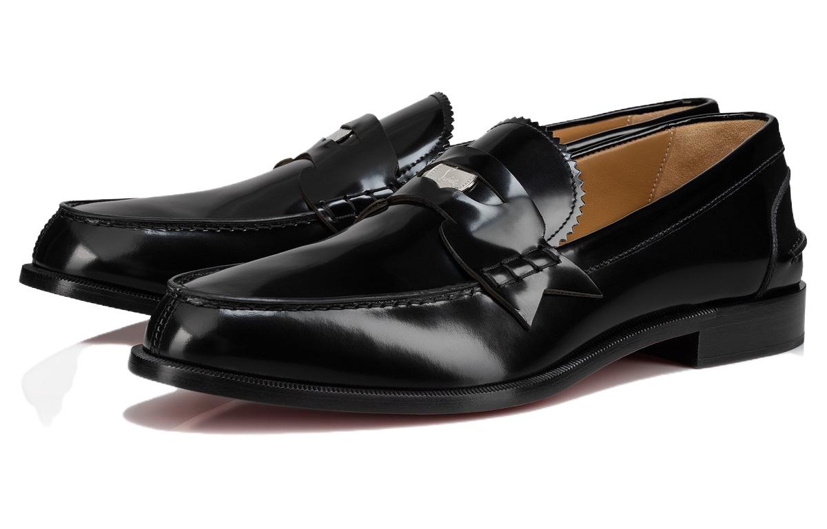 Christian Louboutin CL Platinum Small Calfskin Black 'CMFT Casual Fashion Loafer' 圖 3