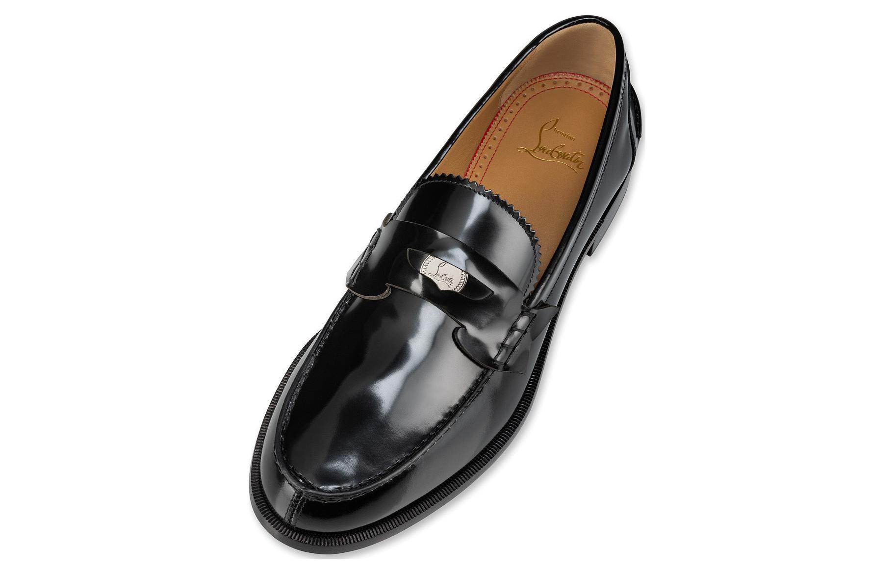 Christian Louboutin CL Platinum Small Calfskin Black 'CMFT Casual Fashion Loafer' 圖 4