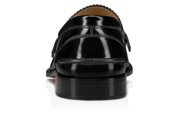 Christian Louboutin CL Platinum Small Calfskin Black 'CMFT Casual Fashion Loafer' 圖 5