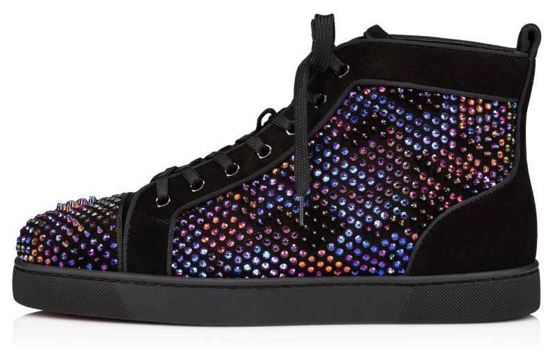 Christian Louboutin CL Reebok Classic Leather High 'Simplistic Rhinestone'