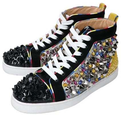 Christian Louboutin CLAE Platinum 'Comfort Strap High-Top Black' 1190412CMA3 Buy Christian Louboutin CLAE Platinum 'Comfort Strap High-Top Black' 1190412CMA3