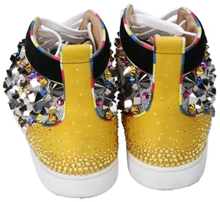 Christian Louboutin CLAE Platinum 'Comfort Strap High-Top Black' 1190412CMA3 Shop Christian Louboutin CLAE Platinum 'Comfort Strap High-Top Black' 1190412CMA3