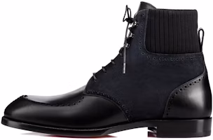 Christian Louboutin Clarks Round Toe Lace-Up Fashion Ankle Boot 'Black' 3170331M875 Christian Louboutin Clarks Round Toe Lace-Up Fashion Ankle Boot 'Black' 3170331M875