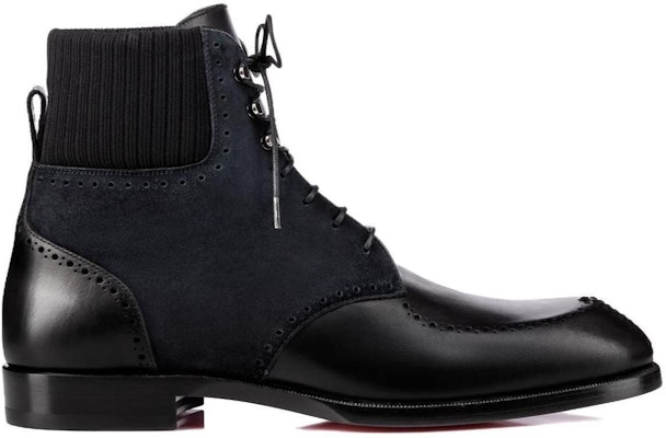 Christian Louboutin Clarks Round Toe Lace-Up Fashion Ankle Boot 'Black' 3170331M875 Order Christian Louboutin Clarks Round Toe Lace-Up Fashion Ankle Boot 'Black' 3170331M875