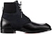 Christian Louboutin Clarks Kasut But Buku Lali Fesyen Hujung Bulat 'Hitam' 3170331M875