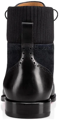 Christian Louboutin Clarks Round Toe Lace-Up Fashion Ankle Boot 'Black' 3170331M875 Shop Christian Louboutin Clarks Round Toe Lace-Up Fashion Ankle Boot 'Black' 3170331M875