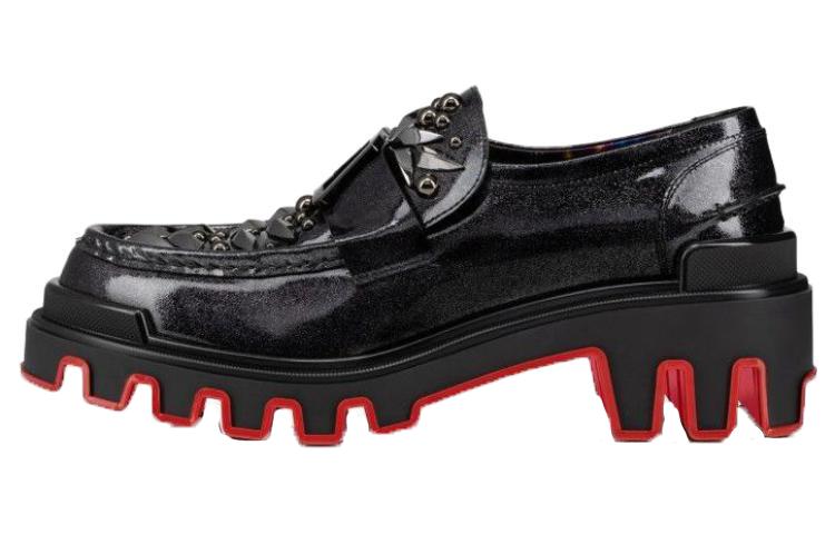 Christian Louboutin Clot Jordan 1 Low 'Black Patent'