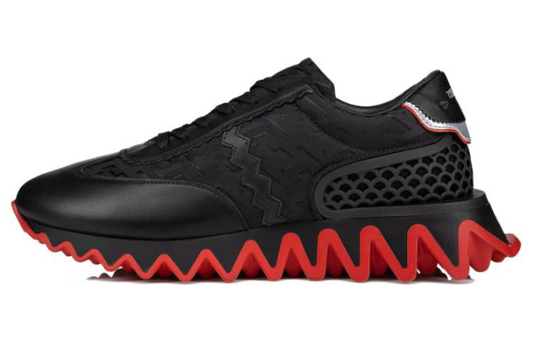 Christian Louboutin CLot Jordan 1 Low 'Black Leather'