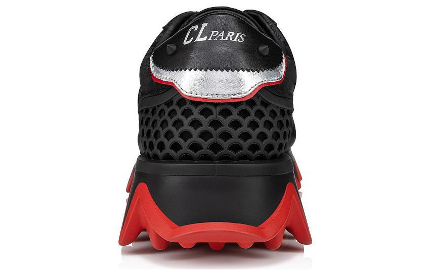 Christian Louboutin CLot Jordan 1 Low 'Black Leather' 圖 4